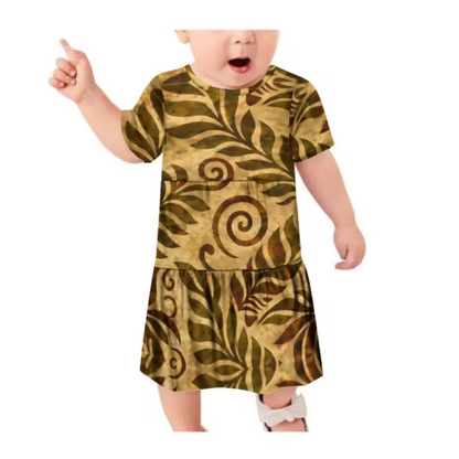 Robe bébé tribal