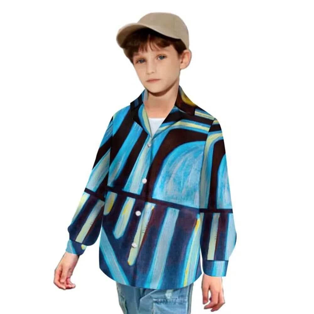 Chemise enfant art polynésien(1)