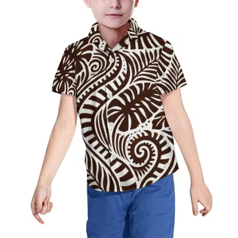 Chemise enfant manches courtes