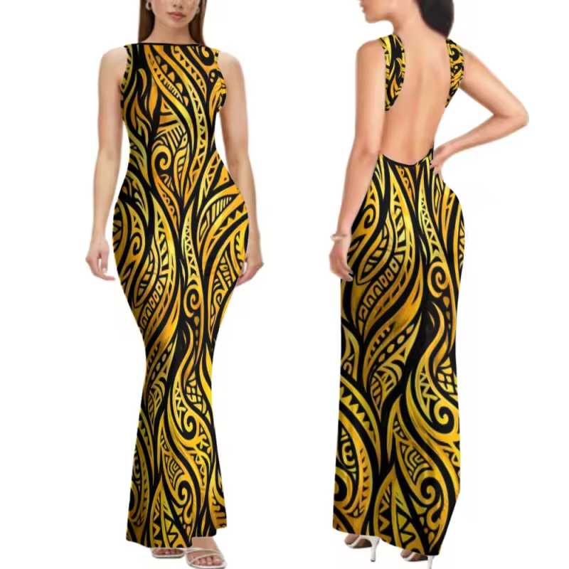 Robe dos nu de soirée.