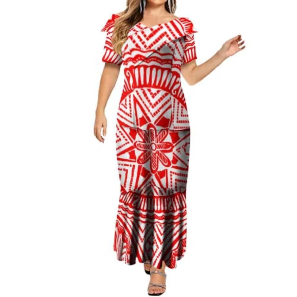 Robe longue mode tribal