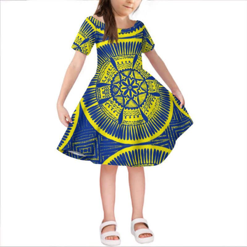 Robe fille mode tribal