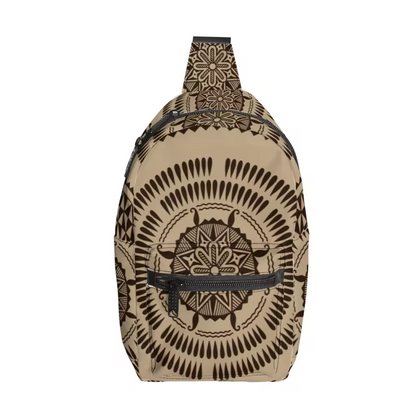 Sac à dos bandoulière.