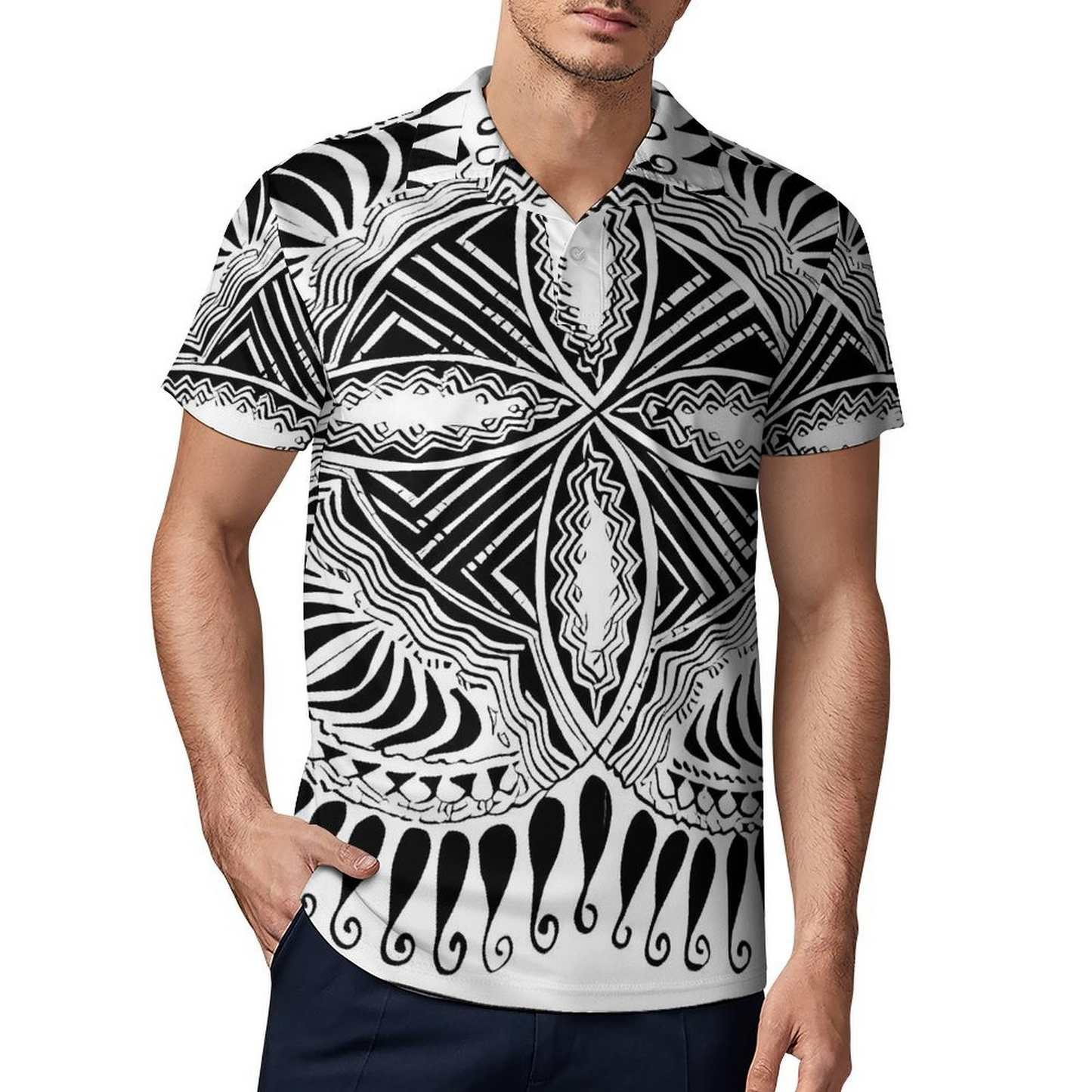 Polo homme tapa