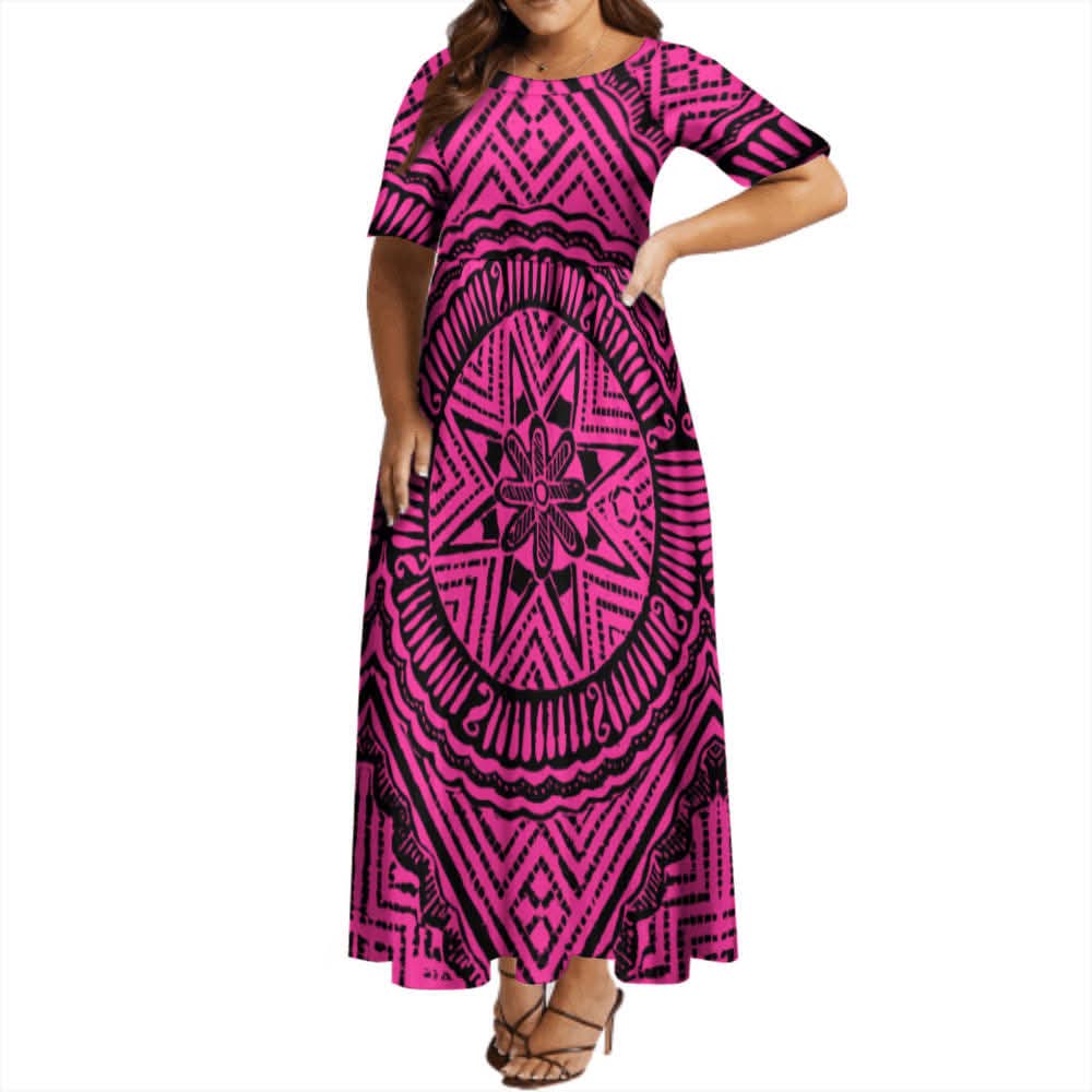 Robe longue mode tribal