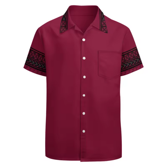 Chemise manches courtes tribal (2)