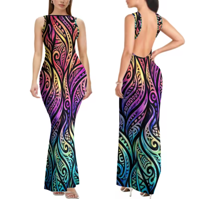 Robe dos nu de soirée.