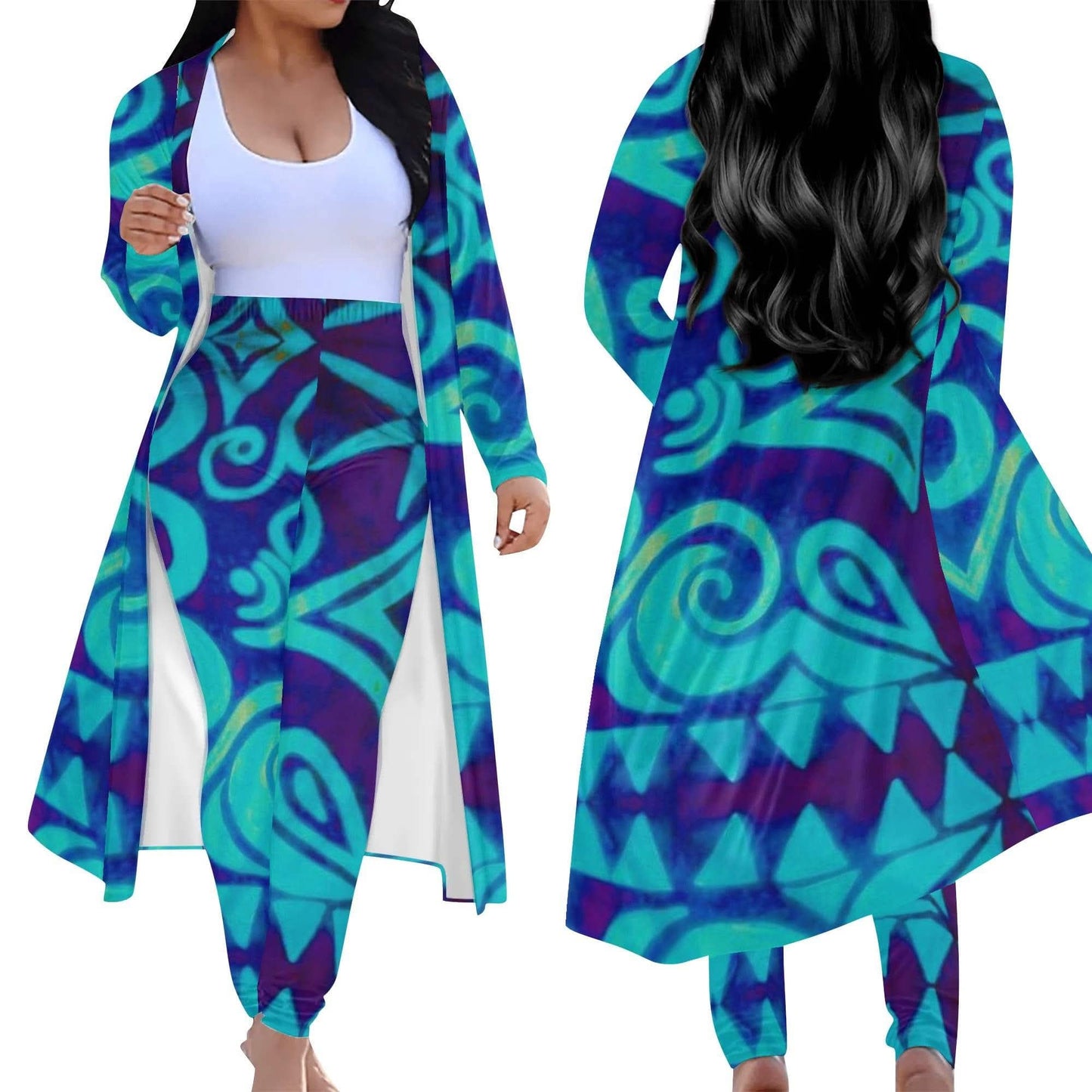 Cardigan  tribal polynésien 2.0