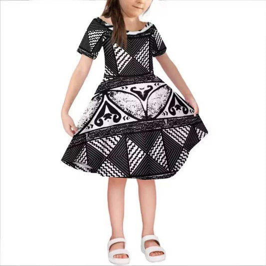 Robe fille mode tribal
