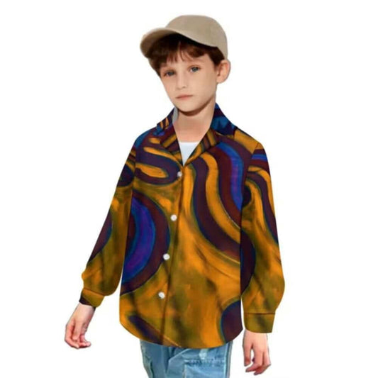 Chemise enfant  art polynésien(3)