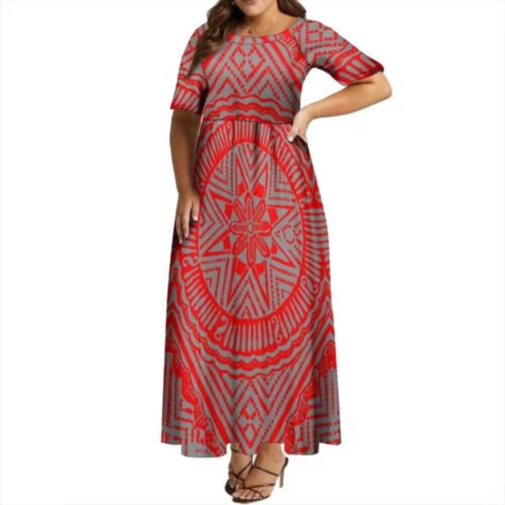 Robe longue mode tribal