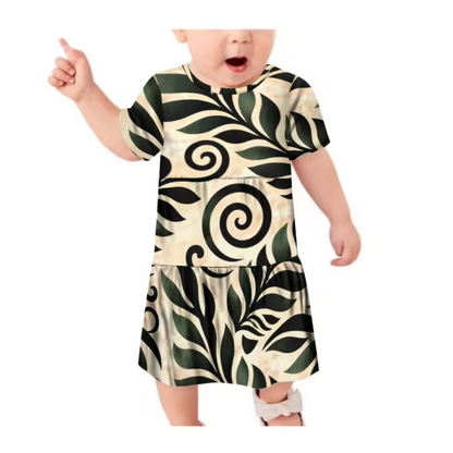 Robe bébé tribal