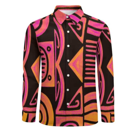 Chemise manches longues tribal(1)