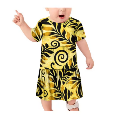 Robe bébé tribal