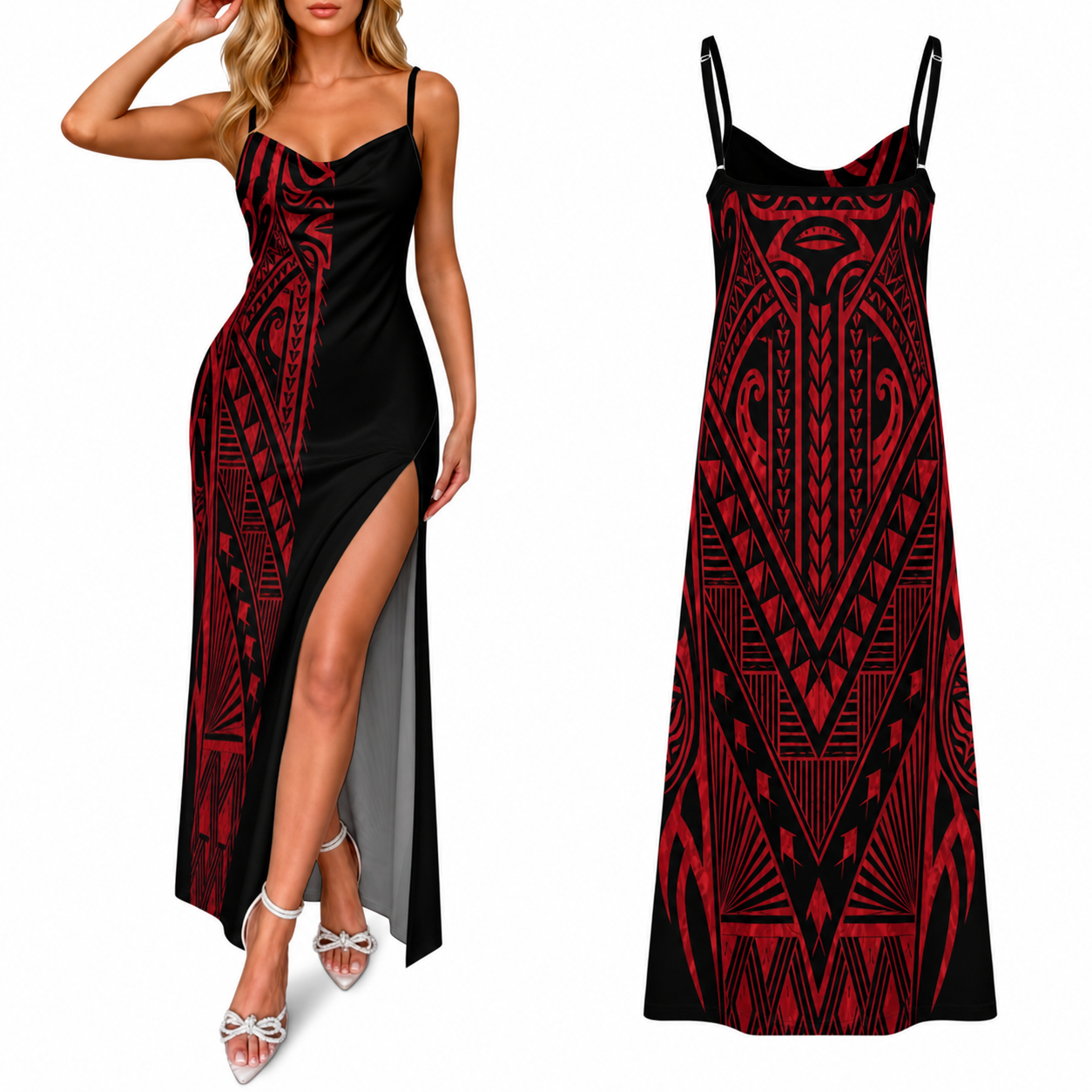 Robe longue femme bretelles