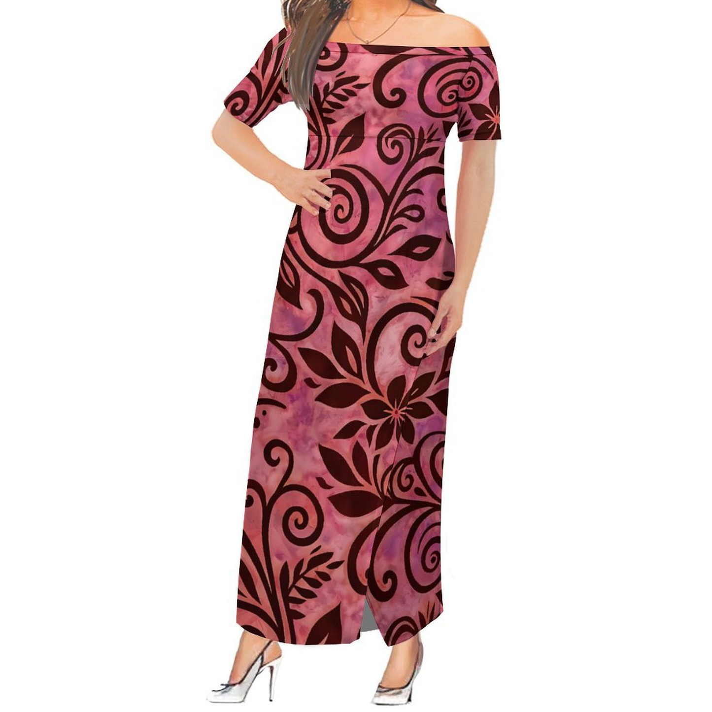 Robe femme art polynésien