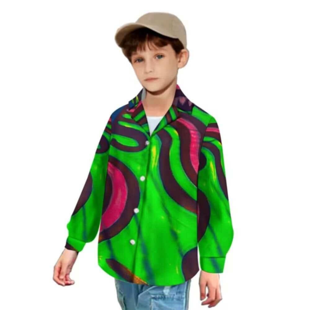 Chemise enfant  art polynésien(3)