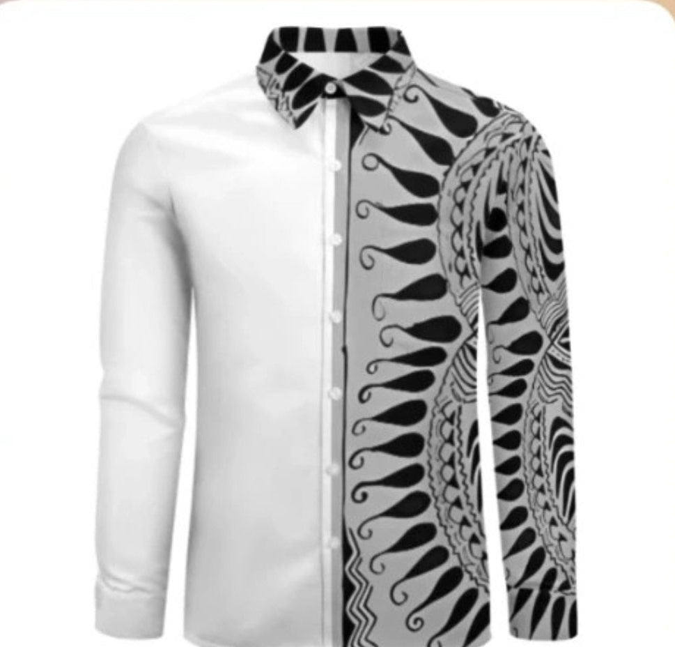 Chemise manches longues hommes tapa W&F.