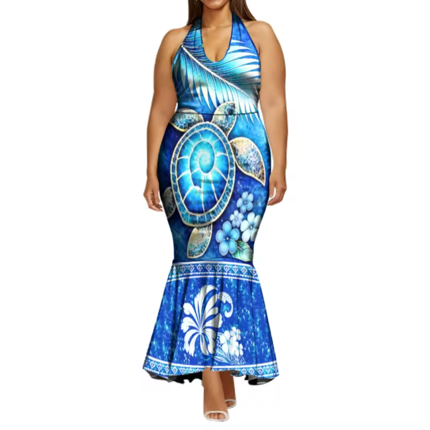 Robe tropical dos nu.